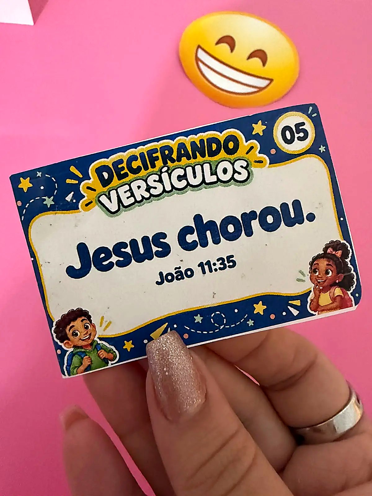 Foto do material Decifrando Versículos 7