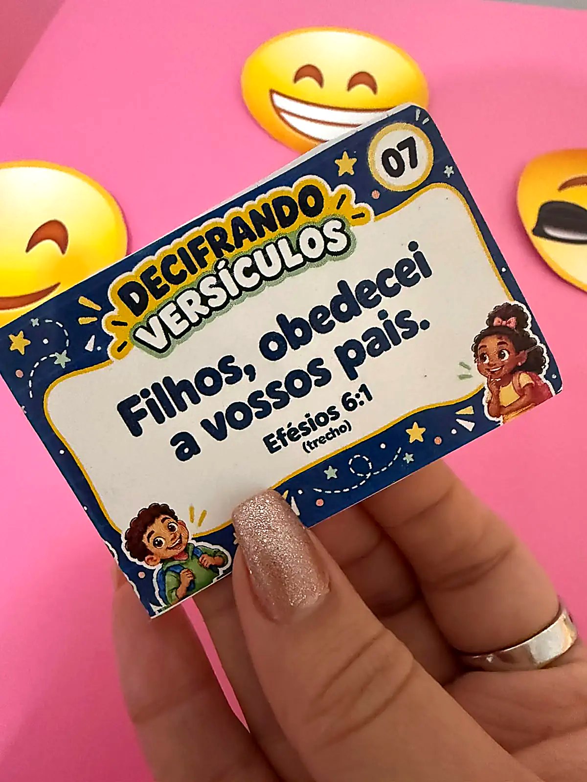 Foto do material Decifrando Versículos 8
